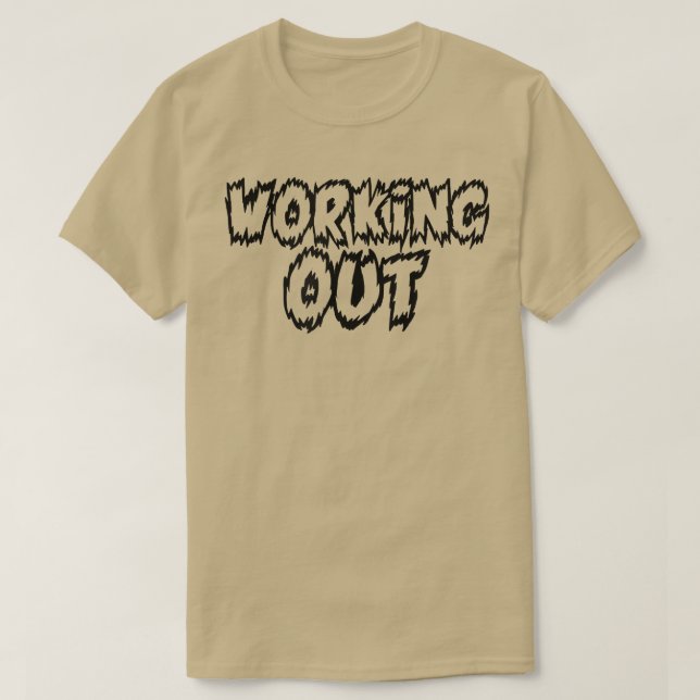 Mens WOROUT GYM Fitness Workout Bodybuilding  T-Shirt (Design vorne)