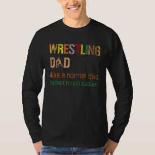 Mens Wrestling Vater Definition Funny Roman Wrestl T-Shirt