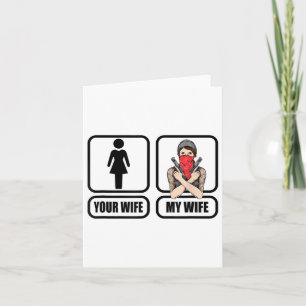 Mens your Ehefrau - Meine Ehefrau Tattoo _ Gewehre Karte