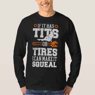 Mens Zitat, dass ich es zum Squeal Car Mechanic ma T-Shirt
