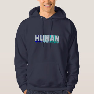 Mensch - Blau Hoodie