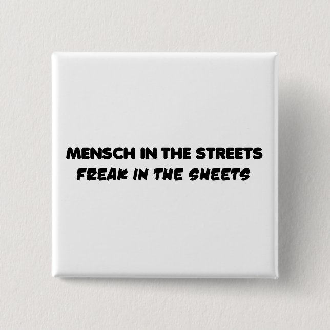 mensch button (Vorderseite)