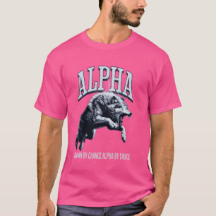 Mensch durch Zufall Alpha nach Wahl T-Shirt