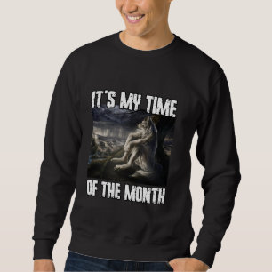 Mensch durch Zufall Alpha von Choice Funny Cringe Sweatshirt
