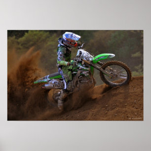 Mensch gegen Erde Poster