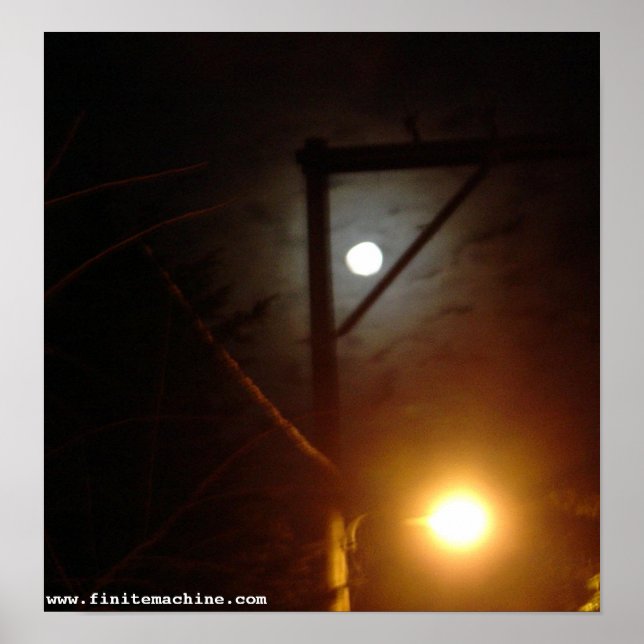 Mensch gegen Natur Poster (Vorne)