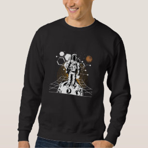 Mensch im Weltraum Sweatshirt