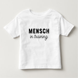 Mensch in der Ausbildung des jüdischen Spaßes Kleinkind T-shirt