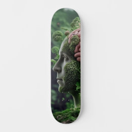 Mensch ist Natur - Menschliche Umwelt Bio Skateboard