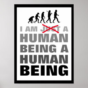Mensch sein poster