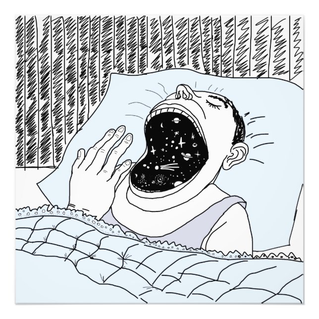 Mensch und Kosmos Fotodruck (Vorne)