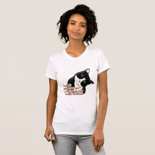 Mensch? Wo bist du? Katze T-Shirt