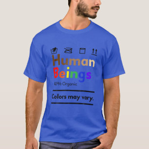 Menschen 100% Bio Farben können variieren T-Shirt