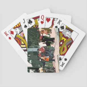 Menschen aus aller Welt Spielkarten