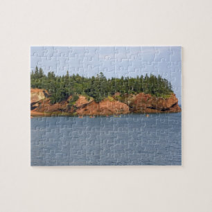 Menschen beim Seakayaking in der Bay of Fundy in S Puzzle