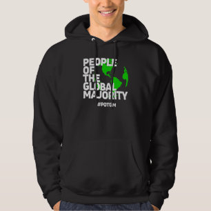 Menschen der globalen Mehrheitspolitik Hoodie