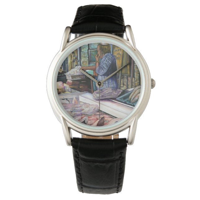 Menschen der Wüste, Geschenke des Meeres, Jerusale Armbanduhr (Vorderseite)