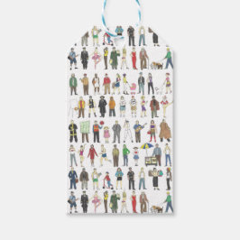 Menschen des New Yorker NYC Geschenkanhänger