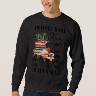 Menschen, die den gleichen Books Road Map kennen u Sweatshirt