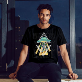 Menschen existieren nicht Alien Funny Zitat Graphi T-Shirt