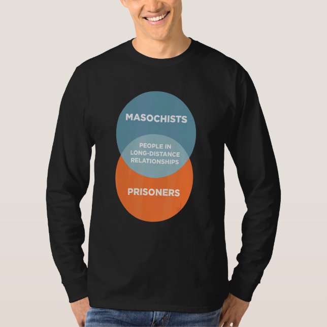 Menschen in weit entfernten Beziehungen Sprichwort T-Shirt (Vorderseite)