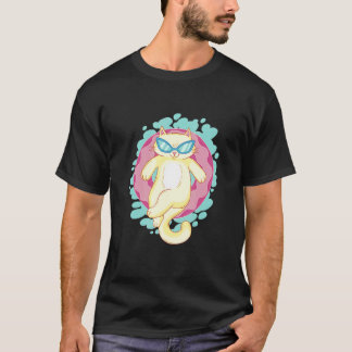 Menschen Katzen wütend T-Shirt