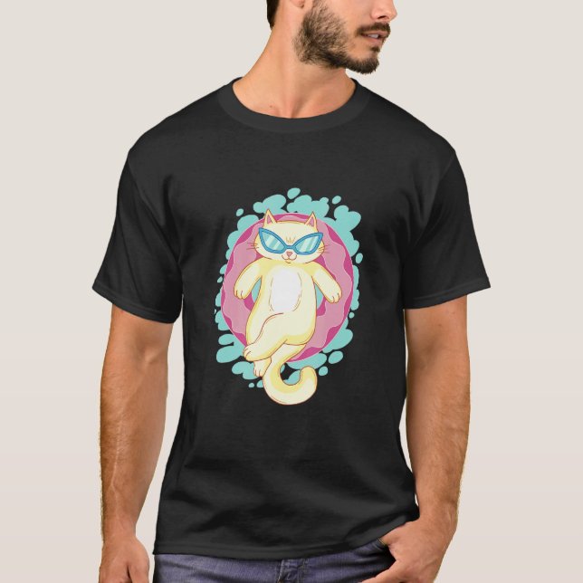 Menschen Katzen wütend T-Shirt (Vorderseite)
