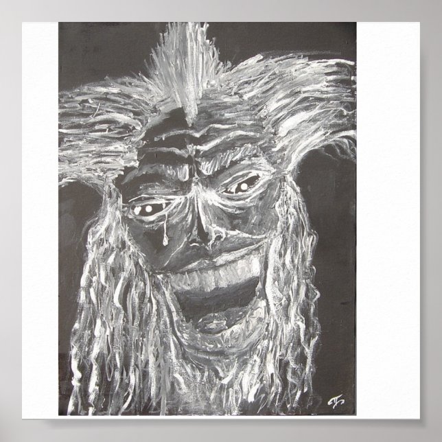 MENSCHEN LACHTEN, BIS ES SCHÄDIGT POSTER (Vorne)