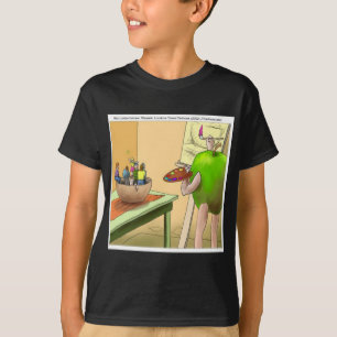 Menschen leben noch lustiger Cartoon T-Shirt