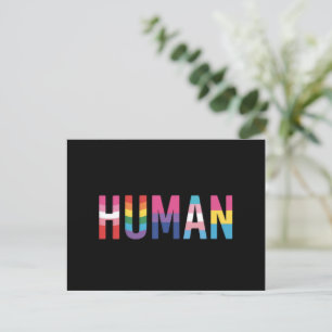 MENSCHEN LGBT-Flagge Gay Pride Monat Transgender  Postkarte