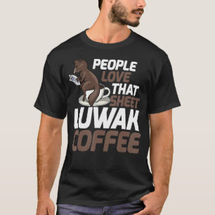 Menschen Liebe, dass Männer Kaffee Kat Kopi Luwak T-Shirt
