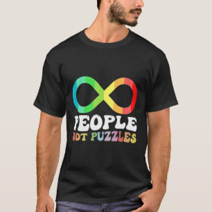 Menschen nicht rätseln Autismus Bewusstsein Neurov T-Shirt