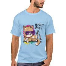Menschen? Optional – Coole Katze mit Sonnenbrille 