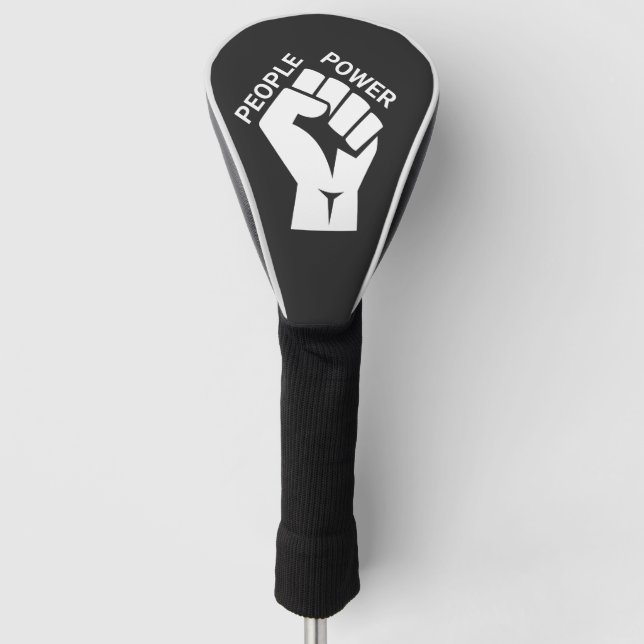 Menschen Power Golf Headcover (Vorderseite)