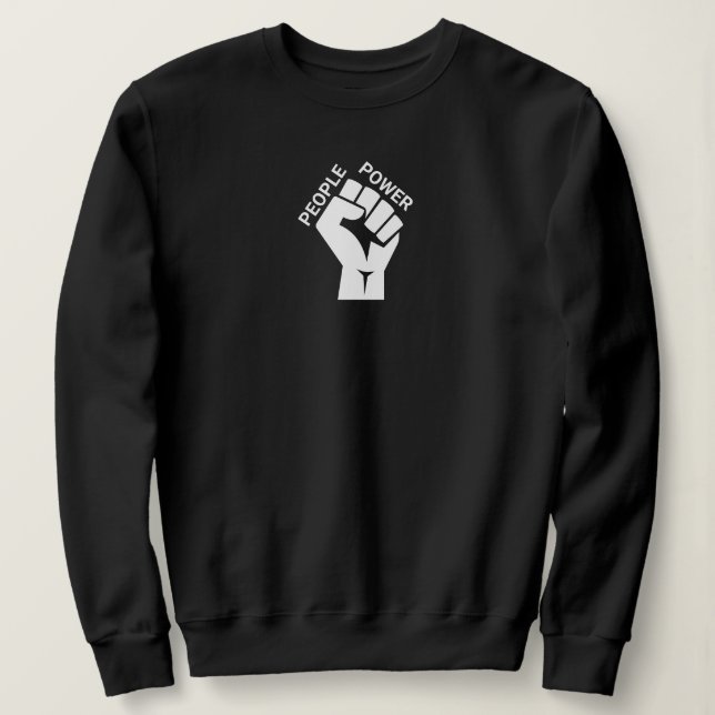 Menschen Power Sweatshirt (Design vorne)