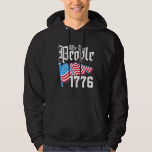Menschen seit 1776 feiern 4. Juli Vintage US Hoodie