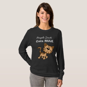 Menschen sind scheiße, Katzen regieren Shirt