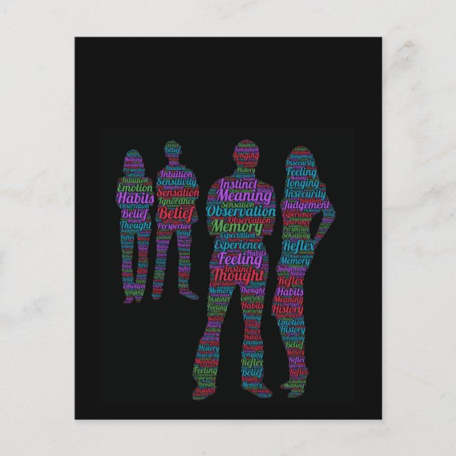 Menschen-sprechen-441462 Wahrnehmung Realität Mein Flyer (Vorne)