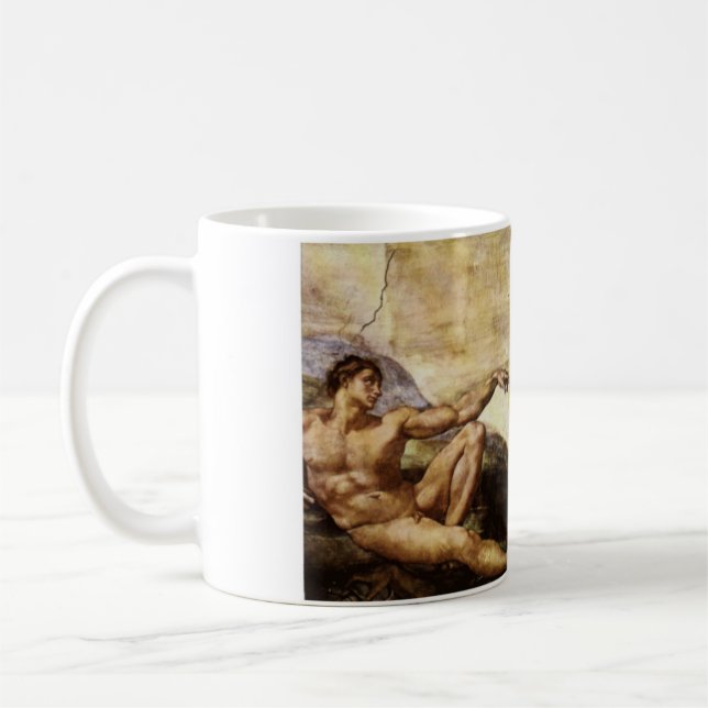 Menschenerzeugung Kaffeetasse (Links)