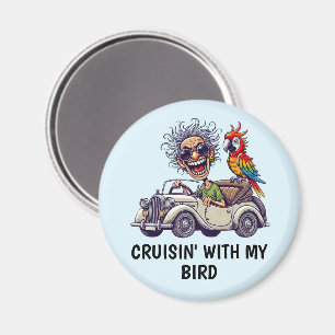 Menschenfahren Magnet