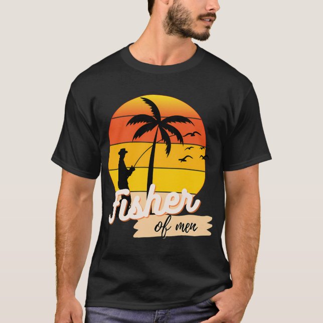 Menschenfischer Christlich T-Shirt (Vorderseite)
