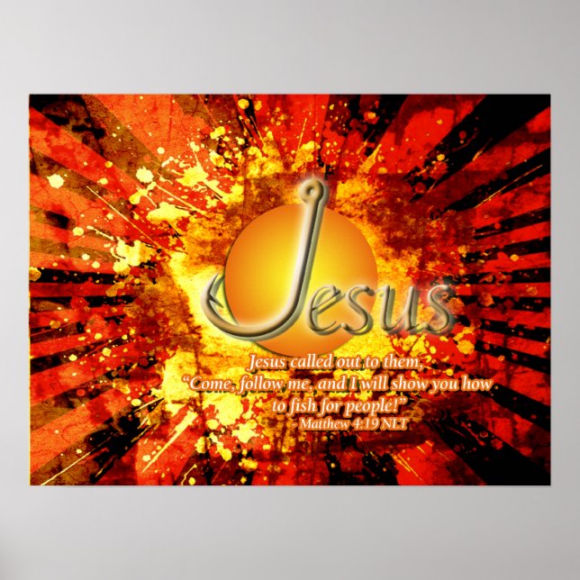 Menschenfischer Poster (Vorne)