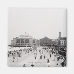 Menschenmenge Magnet