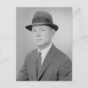 Menschenportrait Postkarte