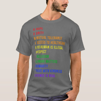 Menschenrechte 2819 T-Shirt