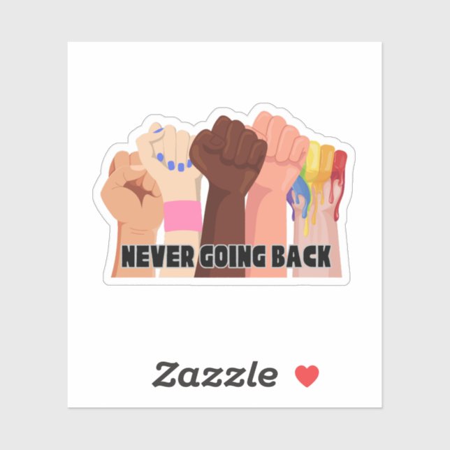 Menschenrechte Aufkleber (Blatt)