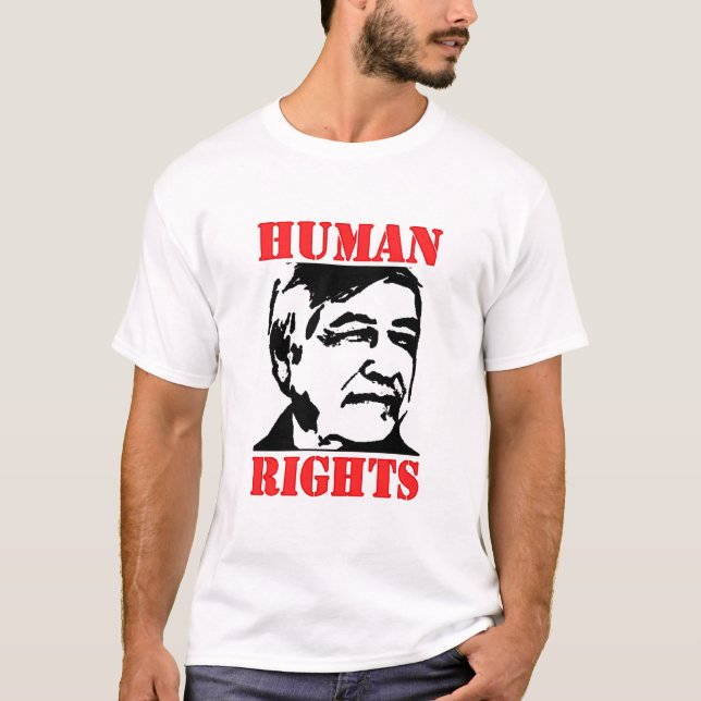 Menschenrechte César Chávez T-Shirt (Vorderseite)