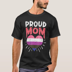 Menschenrechte Lgbtq Pride Monat Genderfluid Proud T-Shirt