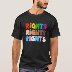 Menschenrechte Lgbtq Pride Month Blm Rassengerecht T-Shirt