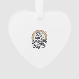 Menschenrechte Retro Regenbogen Vektor T-Shirt Des Ornament